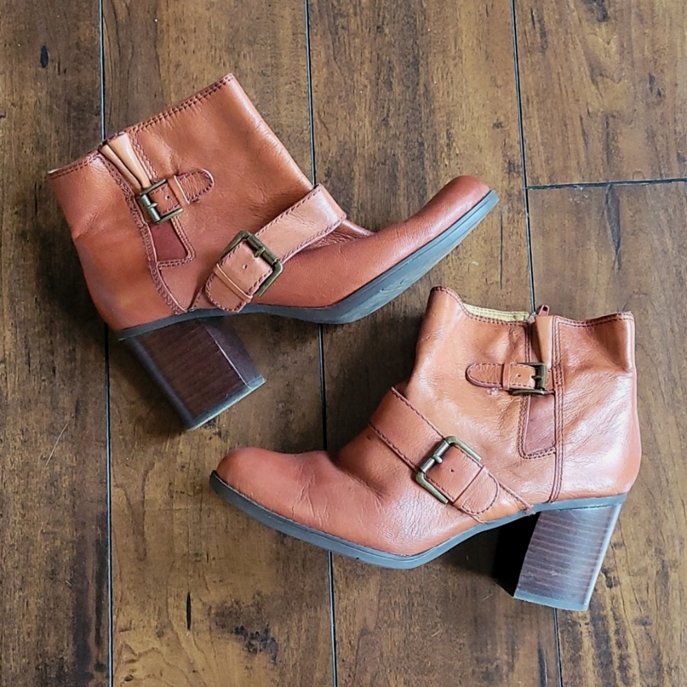 Nine West leather ankle boots